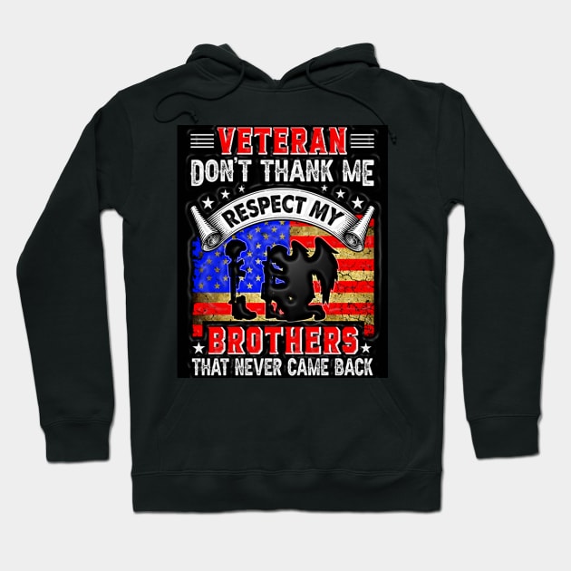 Black Panther Art - USA Army Tagline 12 Hoodie by The Black Panther